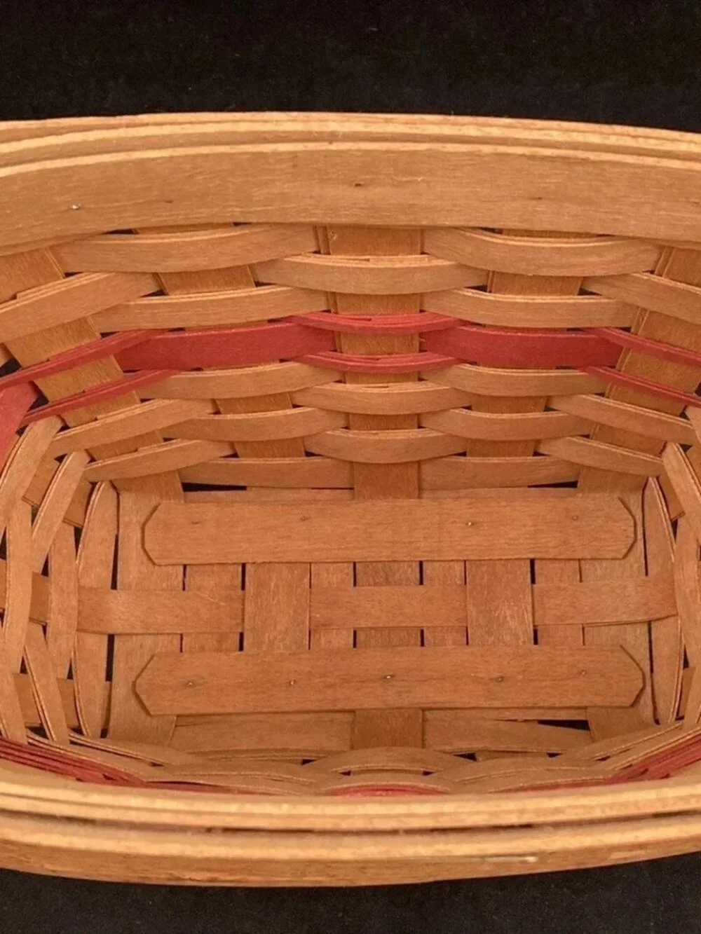 1989 EDITION - Longaberger Christmas Holiday Memory Basket -Christmas Collection